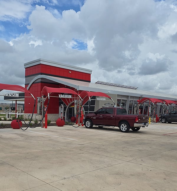 Vacuums of Tommy's Express Car Wash