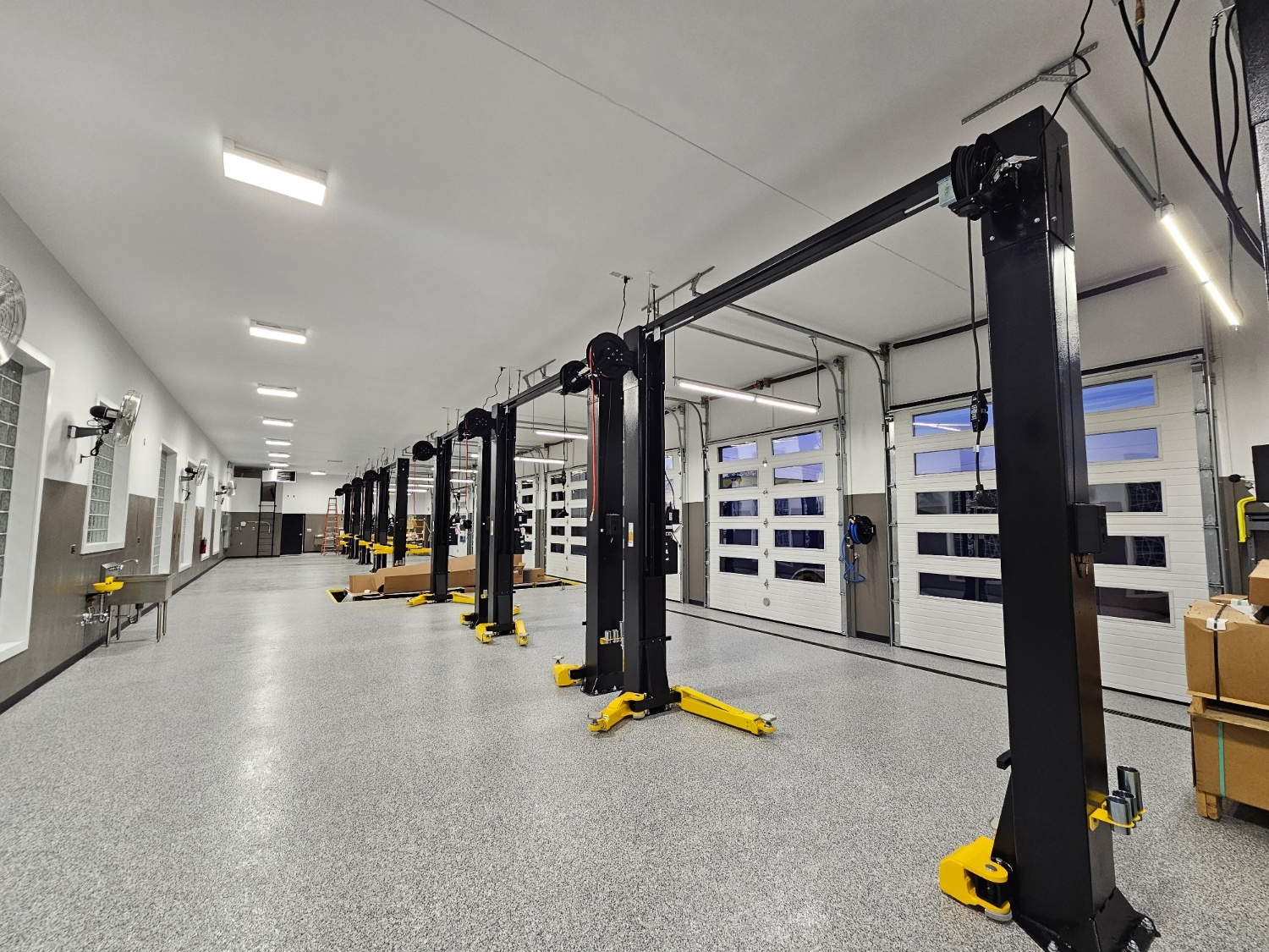 CBA Repair Shop interior