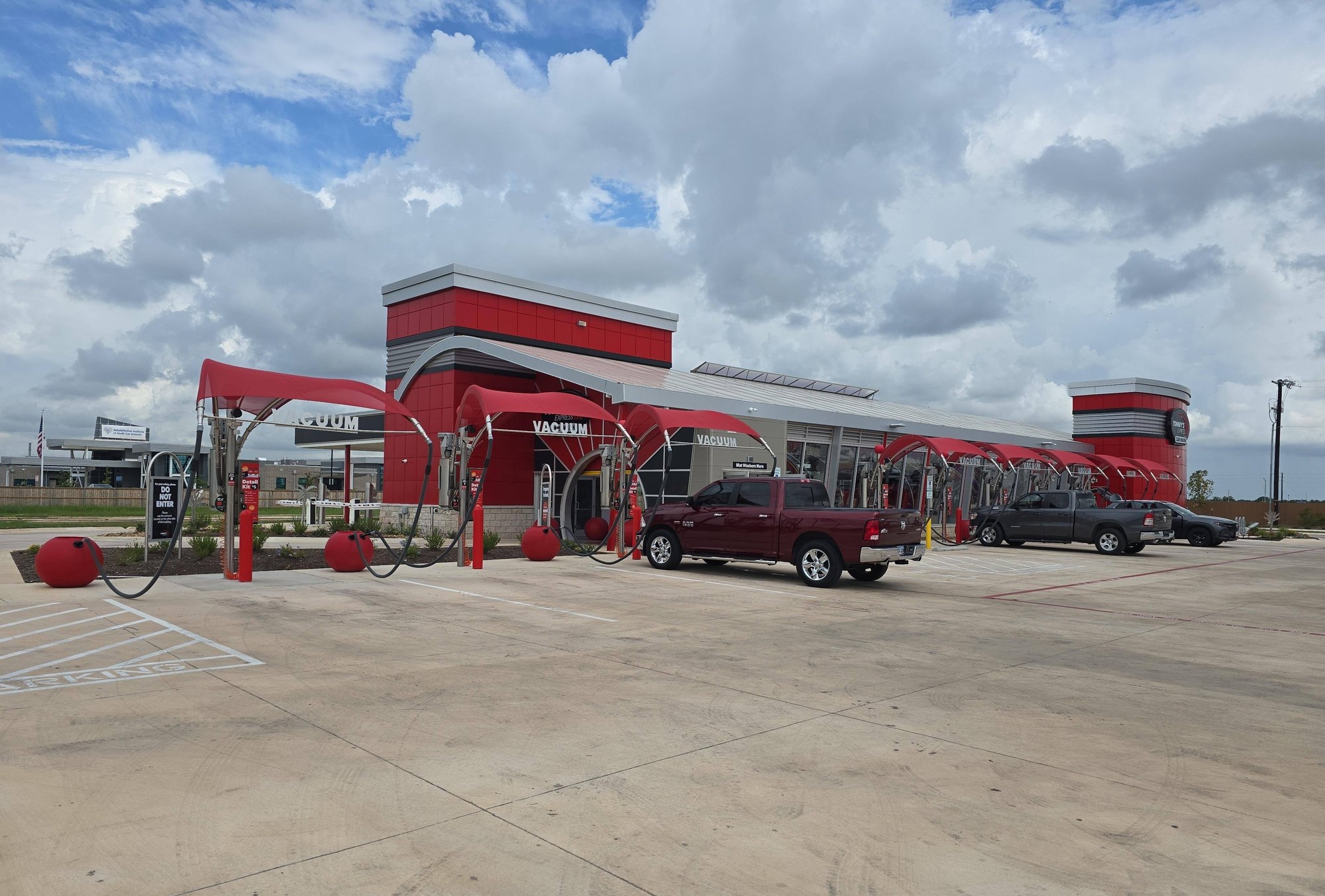 Side of Tommy's Express Car Wash