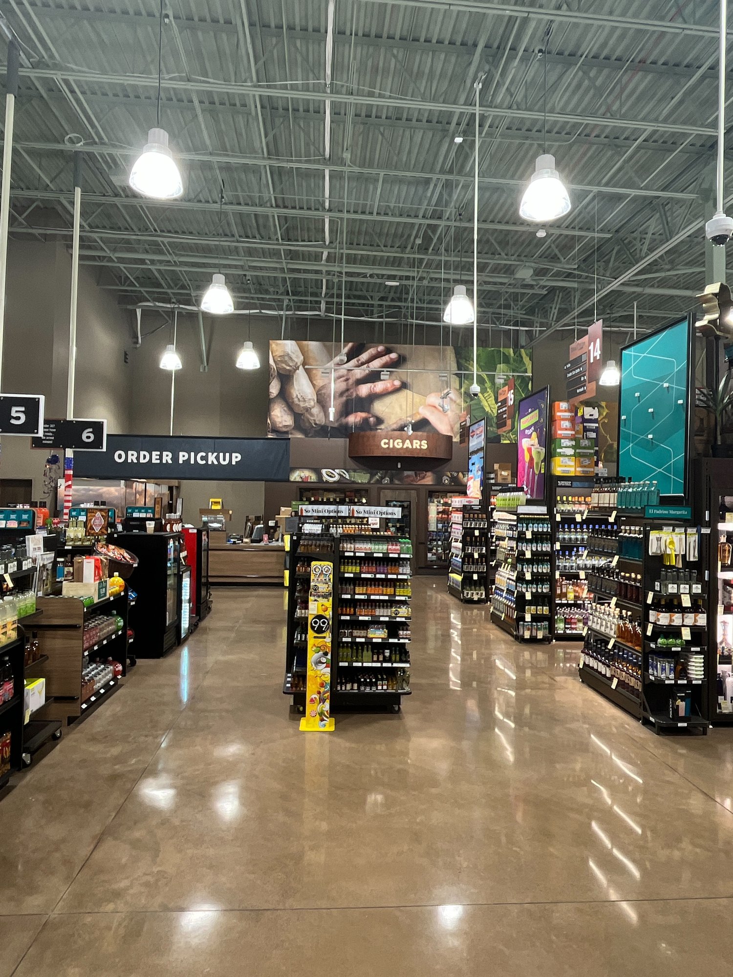 Total Wine store interior
