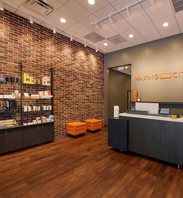 Waxing spa interior by RCS consruction